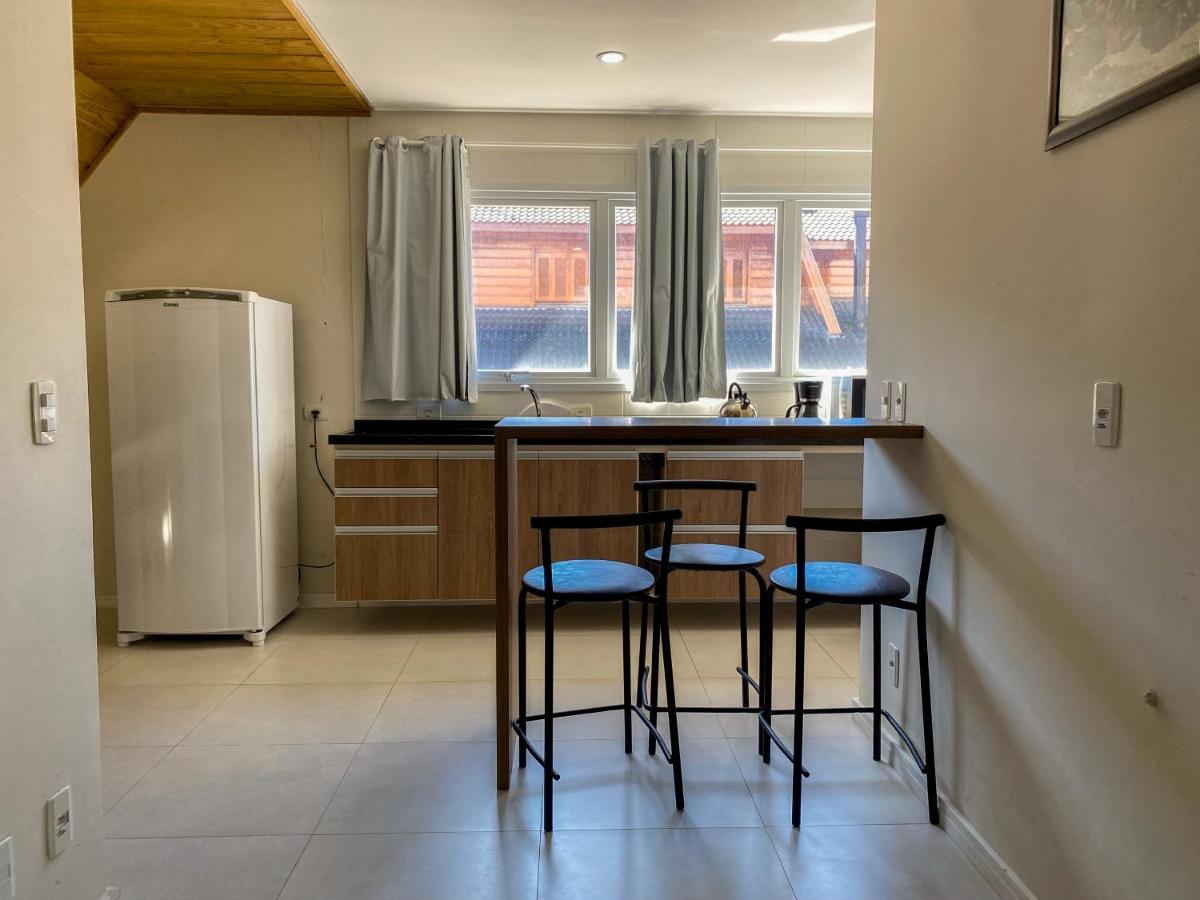 Apartamento A 500M Da Rua Coberta - 1 Suite - Para 4 Pessoas Gramado Exterior foto